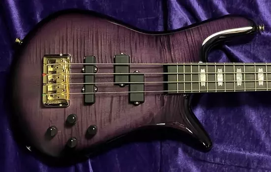 Басс гитара Spector Euro 4 LT, Violet Fade Gloss w/ Ebony