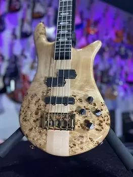 Басс гитара Spector Euro 4 LX Bass Guitar - Poplar Burl Natural Gloss Authorized Dealer