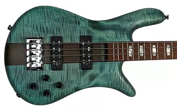 Басс гитара Spector Euro 4 RST, Turquoise Tide w/ Roasted Maple