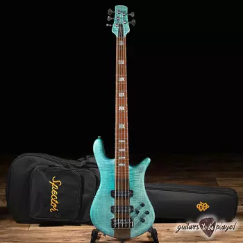 Басс гитара Spector Euro 5 RST 5-String Aguilar Bass Guitar – Turquoise Tide Matte