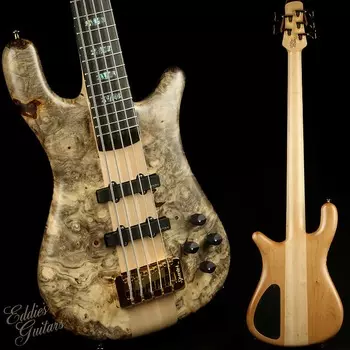 Басс гитара Spector NS-5XL Neck Thru - Matte Natural
