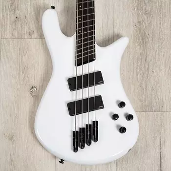 Басс гитара Spector NS Dimension 4 HP Multi-Scale Bass, Ebony Fretboard, White Sparkle Gloss
