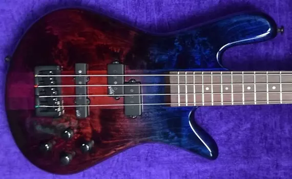 Басс гитара Spector NS Ethos 4, Interstellar Gloss / Poplar Burl / Rosewood