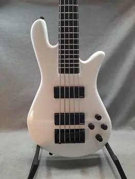 Басс гитара Spector NS Ethos 5 2023 - White Sparkle Gloss