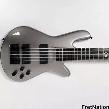 Басс гитара Spector NS Ethos 5-String Bass NSETHOS5GM Gunmetal EMG Darkglass 9.82lbs W231509
