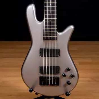 Басс гитара Spector NS Ethos HP 5 Bass Guitar - Gunmetal Gloss SN W231038