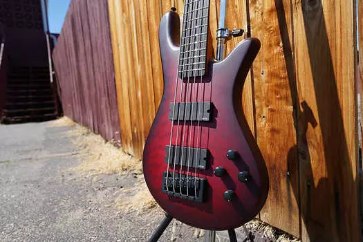 Басс гитара Spector NS Pulse-II Black Cherry Matte 5-String Electric Bass Guitar