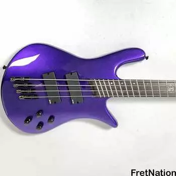 Басс гитара Spector NSDM4PL NS Dimensions 4-String Fanned Fret Mutli-Scale Bass Plum Crazy 8.80lbs W231279
