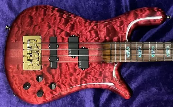 Басс гитара Spector USA NS-2, Black Cherry Gloss / Pau Ferro