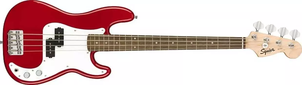 Басс гитара Squier 0370127554 Mini P Bass, Laurel Fingerboard, Dakota Red
