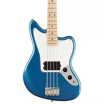 Басс гитара Squier Affinity Series Jaguar Bass H - Maple Fingerboard, White Pickguard, Lake Placid Blue