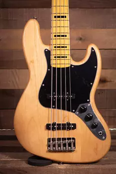Басс гитара Squier Classic Vibe '70s Jazz Bass V, Maple FB, Natural