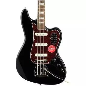 Басс гитара Squier Classic Vibe Bass VI, with Laurel Fingerboard, Black