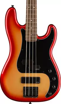 Басс гитара Squier Contemporary Active Precision Bass PH, Laurel Fingerboard, Black Pickguard, Sunset Metallic