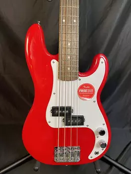 Басс гитара Squier Mini Precision Bass 2020 - Present - Dakota Red