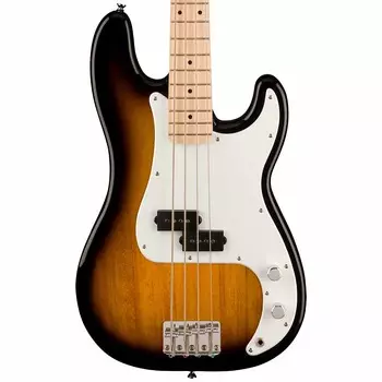 Басс гитара Squier Sonic Precision Bass - 2-Color Sunburst, Maple, White Pickguard