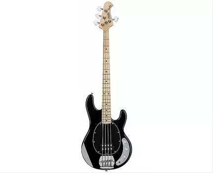 Басс гитара Sterling by Music Man RAY4-MG-M1 Ray4 Stingray 4 Bass - Black Finish