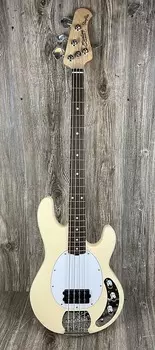 Басс гитара Sterling by Music Man S.U.B. StingRay RAY4 Electric Bass - Vintage Cream