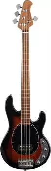 Басс гитара Sterling by Music Man StingRay Ray34 Vintage Sunburst 4-String Bass Guitar w/ Padded Gig Bag