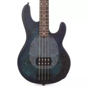 Басс гитара Sterling by Music Man StingRay Poplar Burl Top Neptune Blue Satin