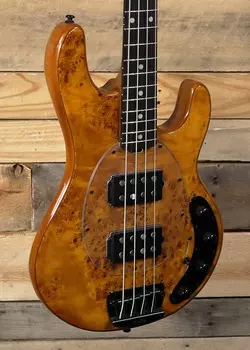 Басс гитара Sterling StingRay Ray34HH 4-String Bass Amber w/ Gigbag