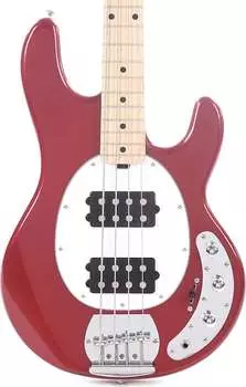 Басс гитара Sterling StingRay Ray4HH 4-String Bass Guitar, Candy Apple Red