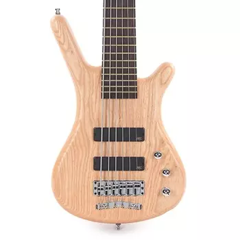 Басс гитара Warwick Pro Series Corvette Standard 6-String Active Ash Natural Transparent Satin