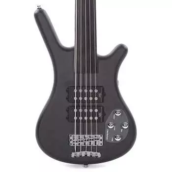Басс гитара Warwick RockBass Corvette $$ 5-String Nirvana Black Transparent Satin Fretless