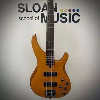 Басс гитара Yamaha TRBX604 Bass Guitar - Matte Amber