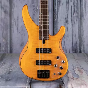 Басс гитара Yamaha TRBX604FM Bass, Matte Amber