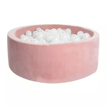 Бассейн Delsit Ball 100X30см Розовый бархат + 250 шариков Inna marka