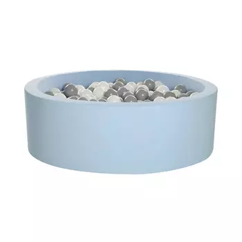 Бассейн с шариками Delsit 90X30см, хлопок синий + 150 шариков Inna marka