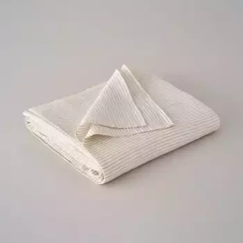 Bassols Льняная верхняя простыня, бежевый