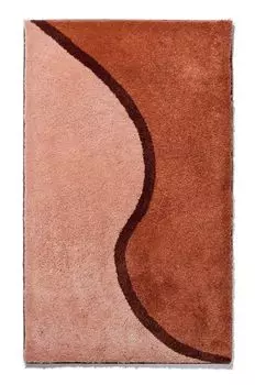 Батекс коврик для ванной коврик для ванной коврик для ванной коврик для душа коврик для ванной ковер 60x100см LEANDRA темно-коричневый Batex