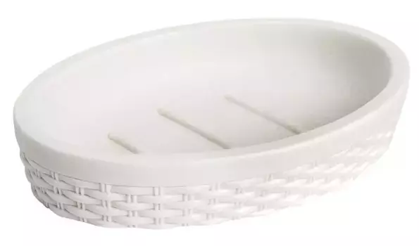 Bathstage Мыльница на столешнице для ванны B-Suit, белый