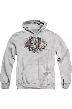 Batman Arkham Knight Hq Sketch толстовка с капюшоном для взрослых Gildan, цвет athletic heather