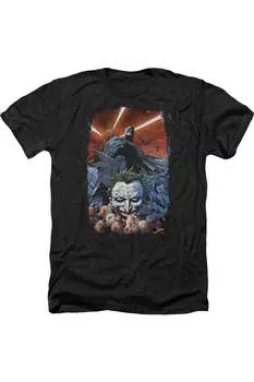 Batman Detective Comics #1 Футболка Heather для взрослых Gildan, черный