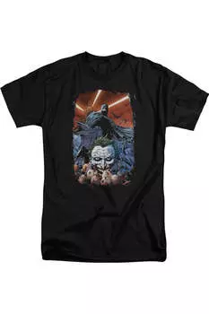 Batman Detective Comics #1 Короткий рукав для взрослых, футболка / футболка Gildan, черный