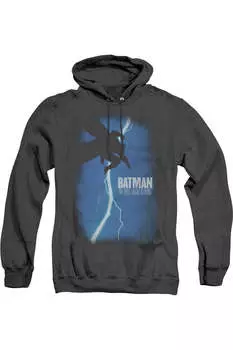 Batman Dkr Cover Adult Heather Hoodie / Толстовка с капюшоном Gildan, черный