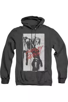 Batman Inked Quinn Adult Heather Hoodie / Толстовка с капюшоном Gildan, черный