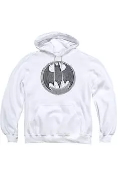Batman Knight Knockout Adult Pull Over Hoodie / Толстовка с капюшоном Gildan, белый