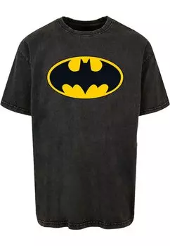 BATMAN LOGO ACID WASHED OVER Dc Originals ABSOLUTE CULT