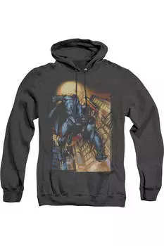 Batman The Dark Knight #1 Adult Heather Hoodie / Толстовка с капюшоном Gildan, черный