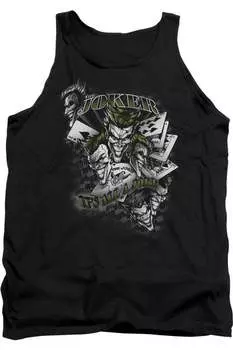 Бэтмен Это все шутка Взрослый Майка Gildan, черный