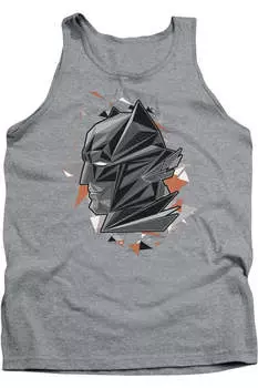 Бэтмен против Супермена Рассвет взрослый майка Gildan, цвет athletic heather