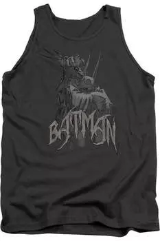 Бэтмен Страшный Правая Рука Взрослый Майка Gildan, цвет charcoal