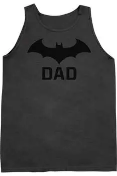 Бэтмен Тихий Папа Взрослый Майка Gildan, цвет charcoal