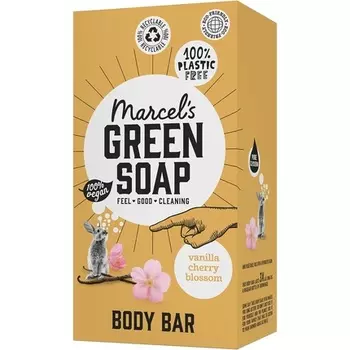 Батончик для тела «Ваниль и вишня» 150 г, Marcel'S Green Soap