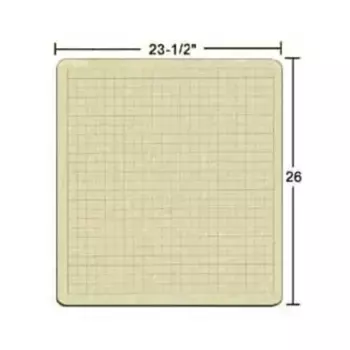 BattleMat — виниловый игровой коврик 23 1/2 X 26 дюймов — квадраты 1 дюйм, Mats (Chessex)