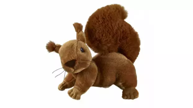 Bauer Eco-Line- I LIKE MY PLANET Плюшевая белка 20см